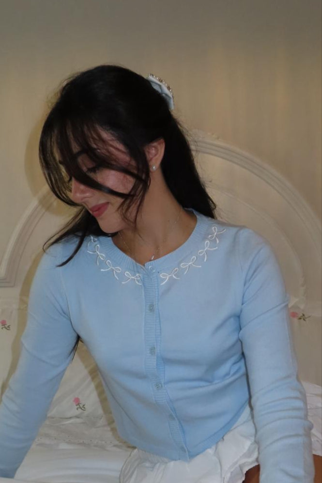 Sabrina Embroidered Cardigan