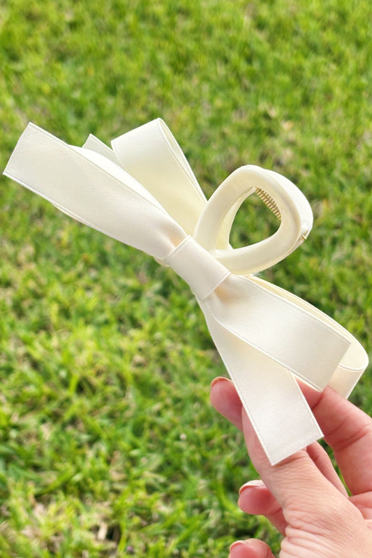 Satin Bow Hairclip