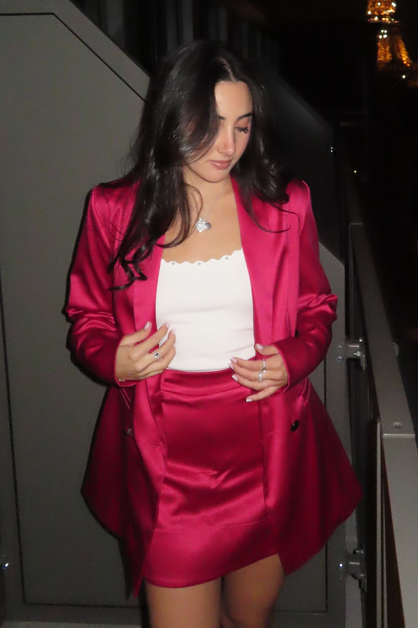Hailey Satin Skirt